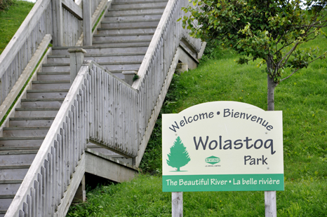 sign - Wolastoq Park